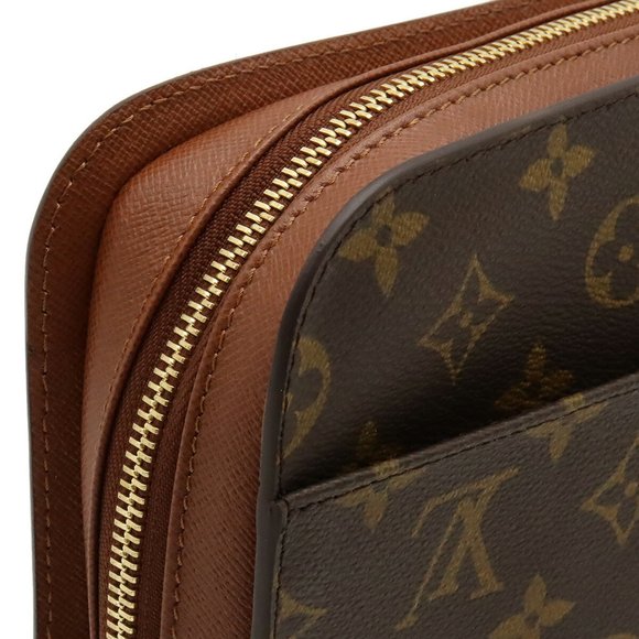 LOUIS VUITTON Monogram Orsay Second Bag Clutch Handbag Men's M51790 - Picture 7 of 8